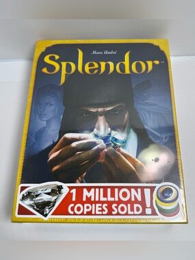 Asmodee Splendor by Marc Andre Strategy Board Game Factory Sealed Space Cowboys
